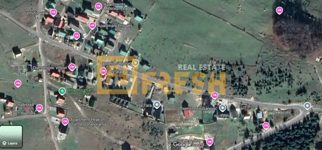 Plac, 500m2, Žabljak, Prodaja