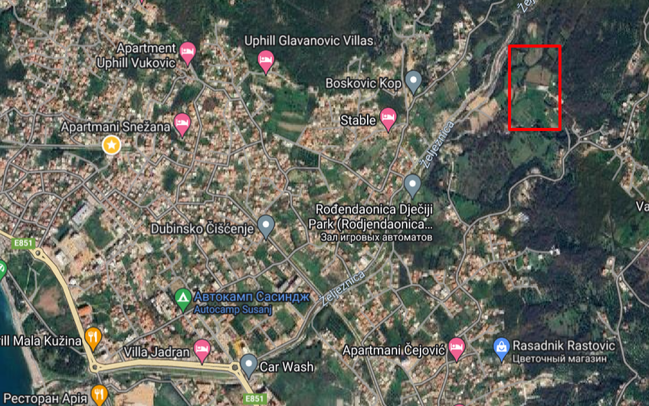 Land plot in Zupci, 1054 m²