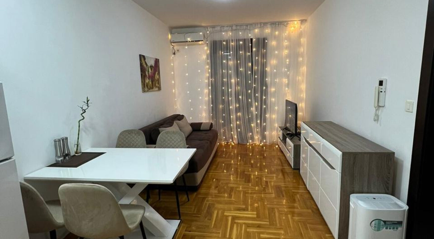 Bright one-bedroom apartment, Budva