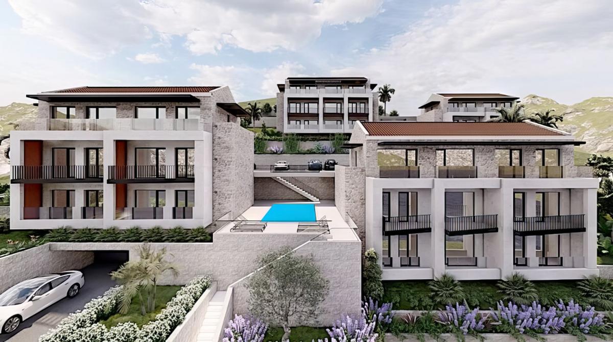 Jednosoban stan u novom stambenom kompleksu u slikovitom dijelu Muo