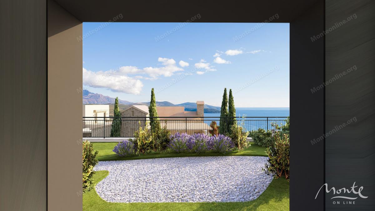 Trosoban stan u prestižnom stambenom kompleksu Horizon, Luštica Bay