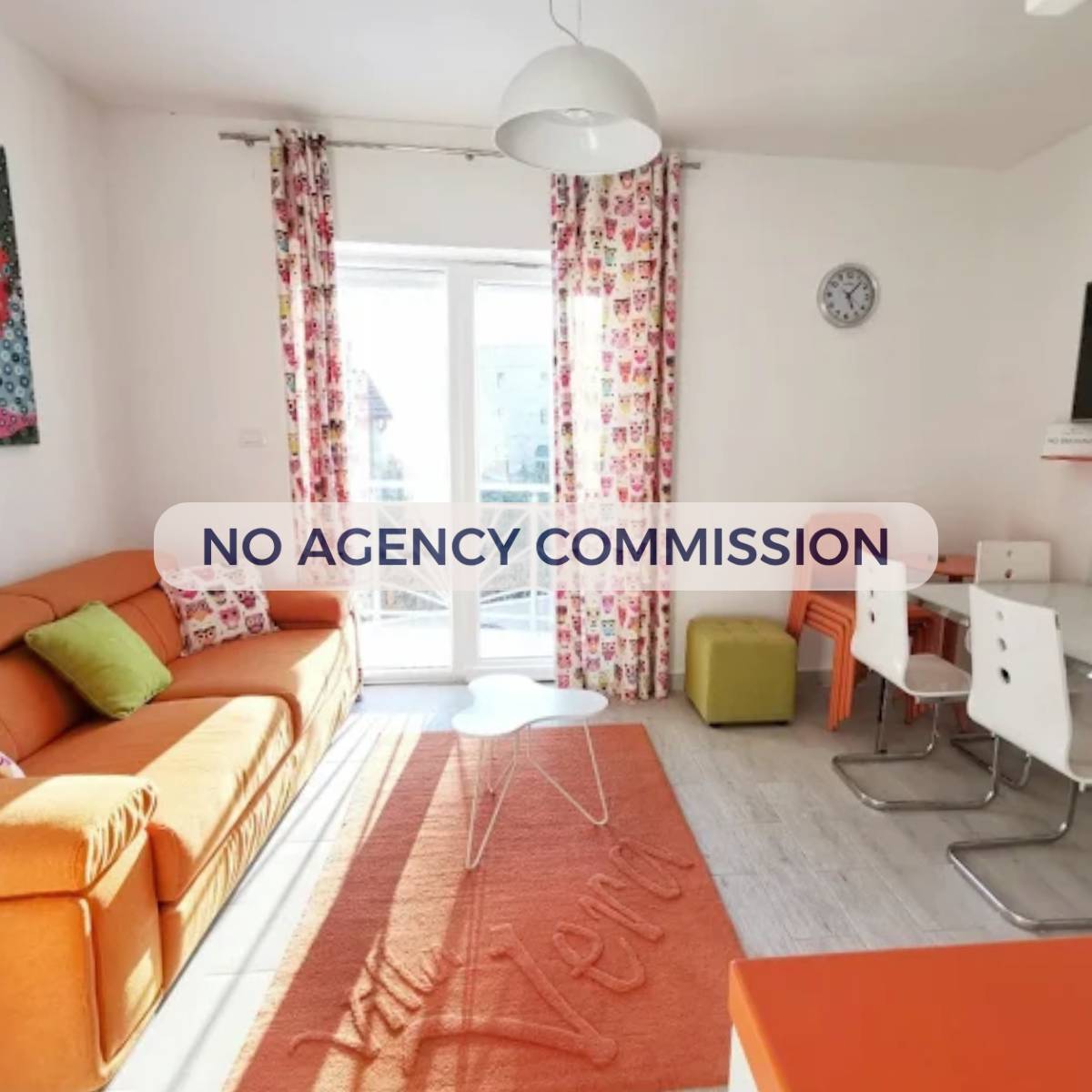 Moderan i suncan 1 soban stan u centru Tivta, 100m od mora