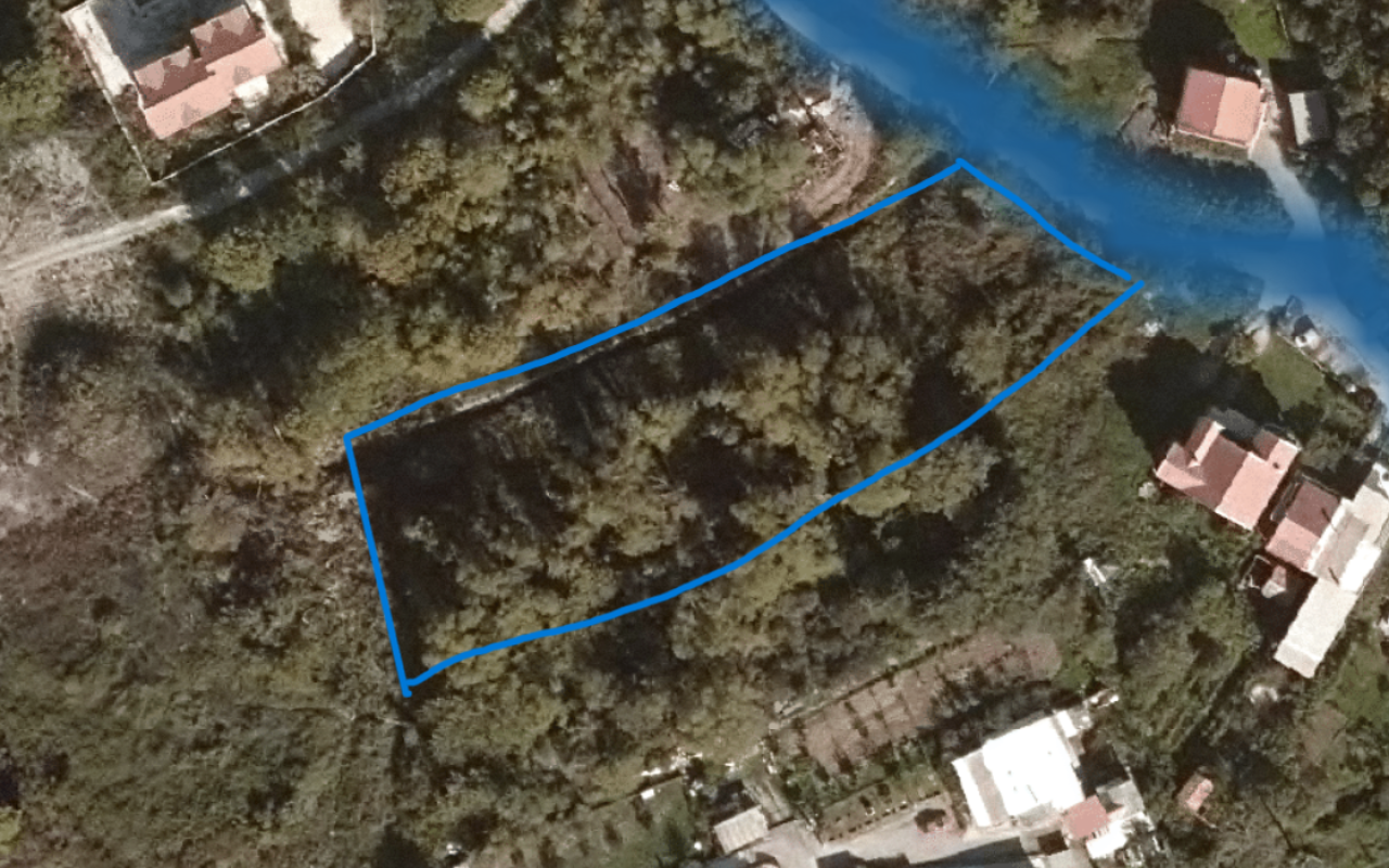 Land plot in Budva, 2554 m²