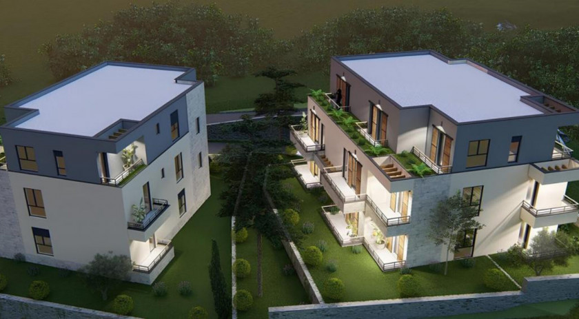 Apartments in a new complex near the sea, Orahovac