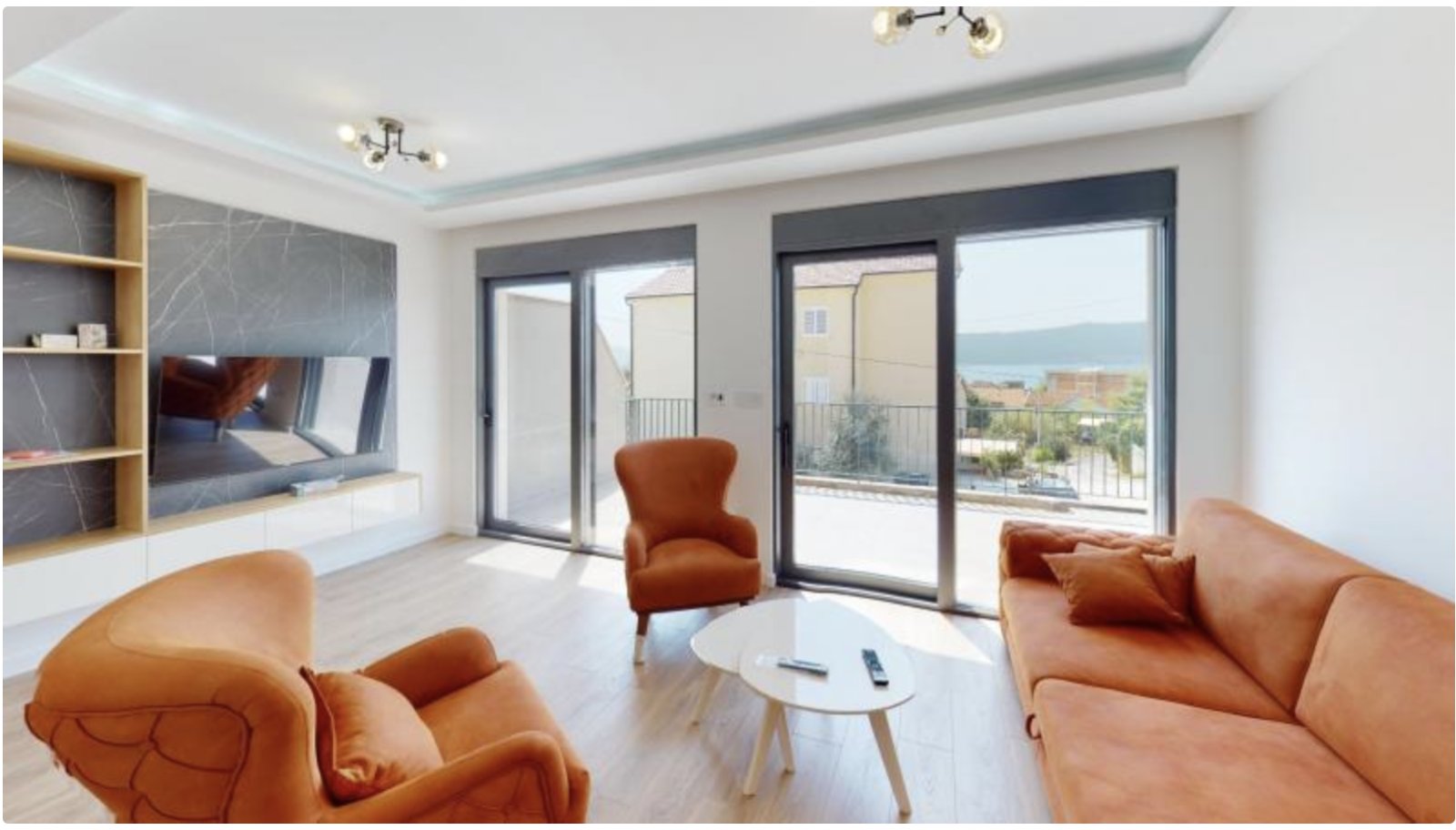 Dvosoban stan sa velikom terasom - Kalimanj