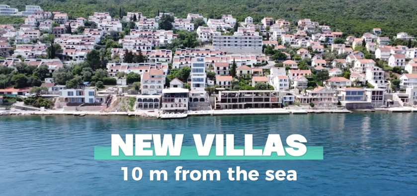 FOR SALE - Luxury villa in Krašići - Tivat, first row to the sea