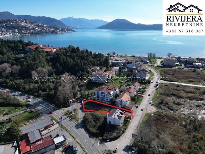 Urbanized land for the construction of a commercial and residential building in