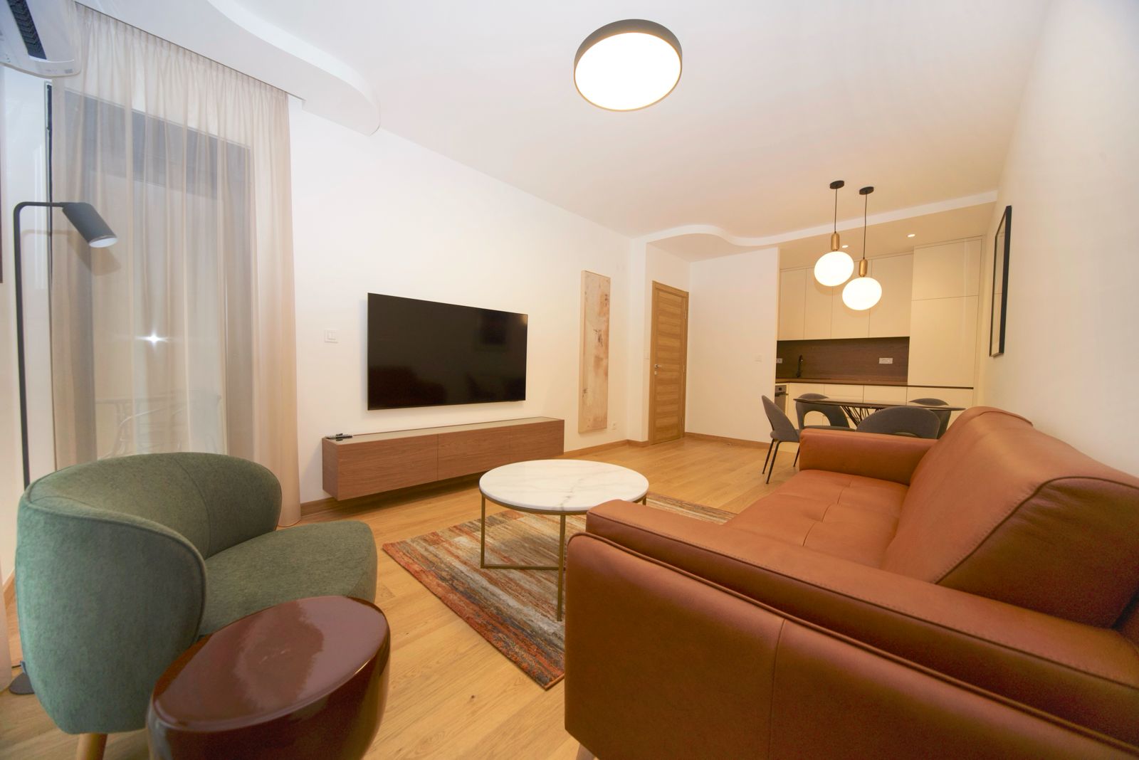 New&Modern 1-Bedroom Apartment 46 m² for Rent – Premium Kvart