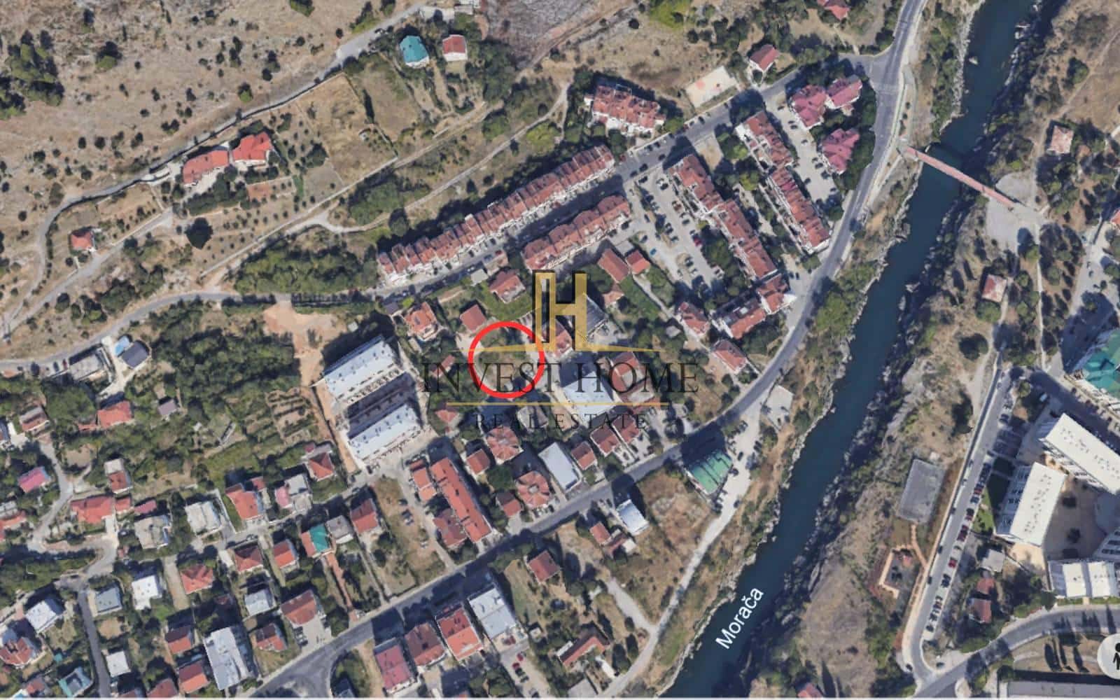 Građevinski plac, Momišići, 833m2 ( urbanistička parcela )