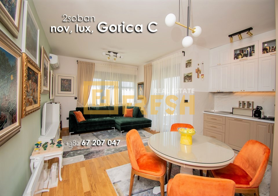 New, furnished, two bedroom, 64m2, Gorica C, for sale