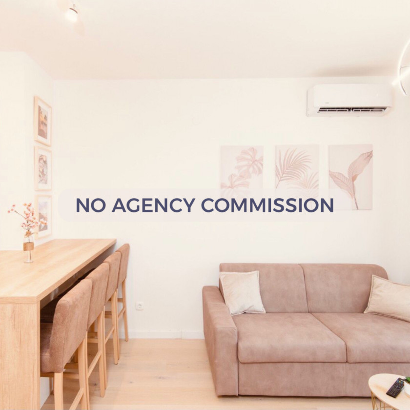 Moderan jednosoban stan 40 m² sa terasom i delimičnim pogledom na more za izdava