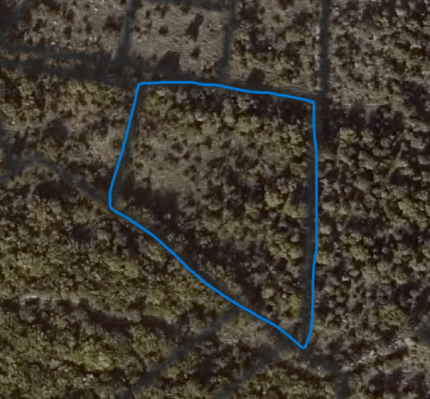 Land plot in Pechurice, 2152 m²