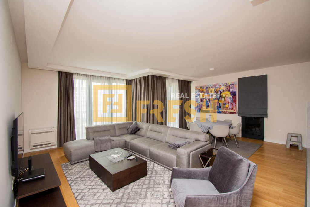 Lux three-room apartment, 113m2, Preko Morače, for rent