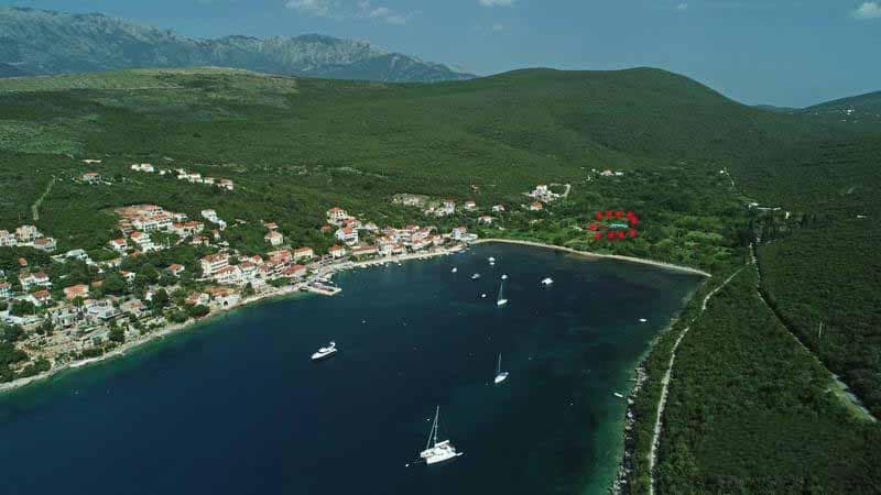 Residential Lot For Sale, Bigova, Kotor, €280.000
