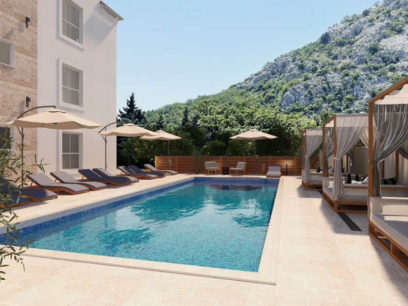 Jednosoban stan 55.5m2, Sutomore