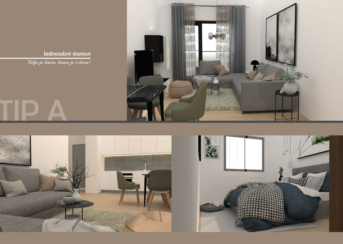 Apartment in Bar, 48 m²