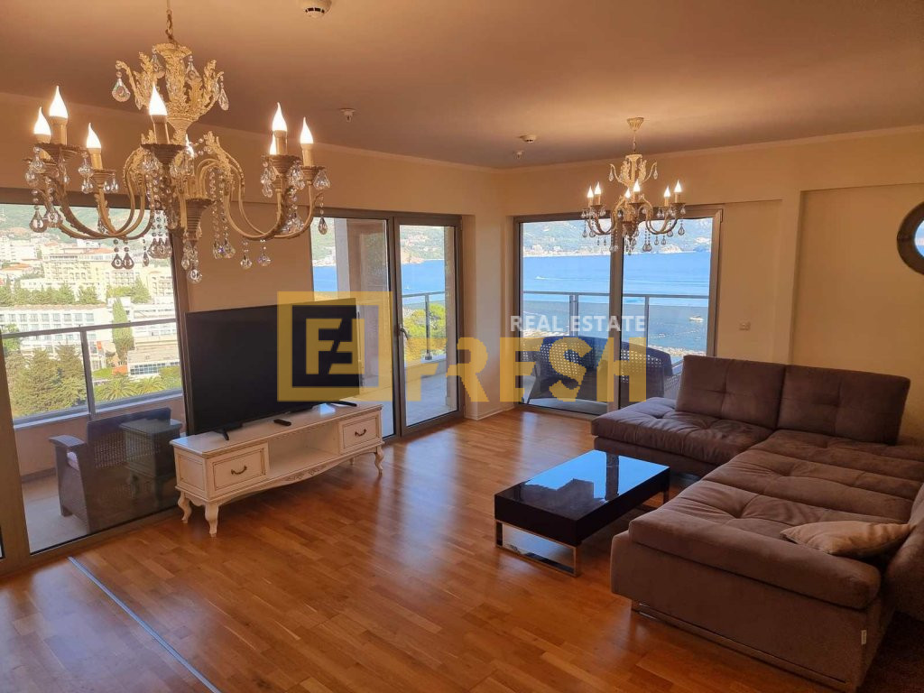 Trosoban stan, 134m2, Budva, Izdavanje