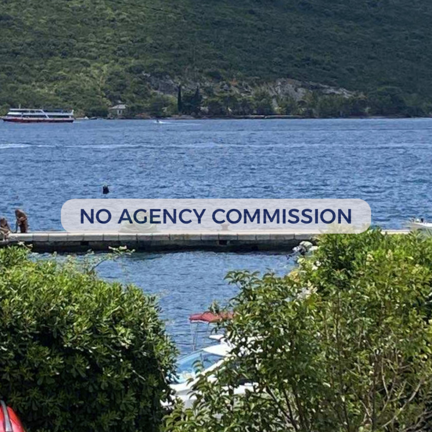 Prva linija! Dvosoban stan 75 m² uz more za izdavanje, Kumbor 900€