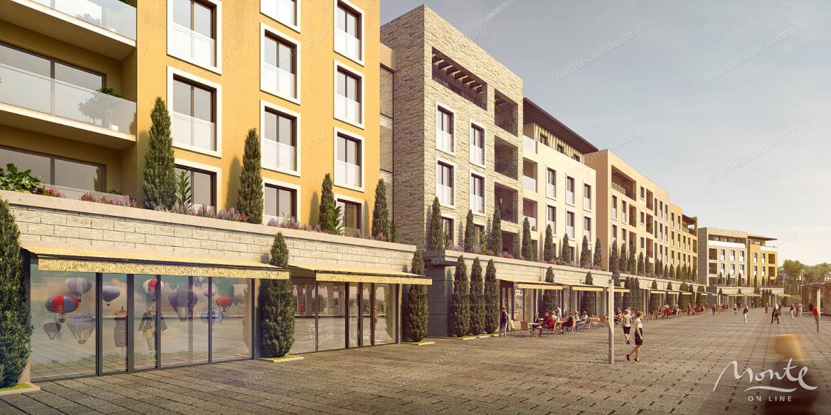 Jednosobni stanovi u novom stambenom kompleksu, Podgorica