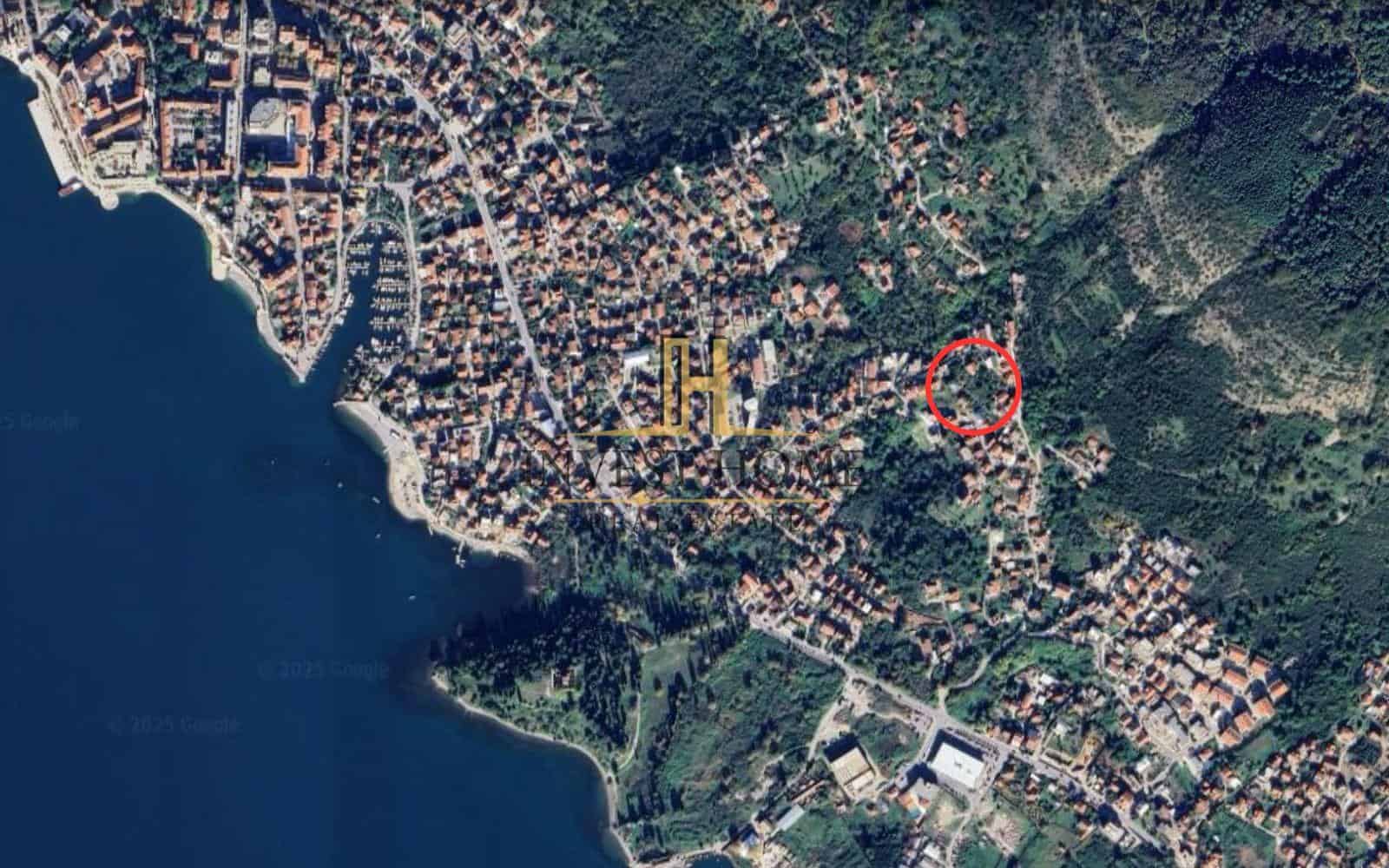 Građevinski plac, Tivat, 552m2