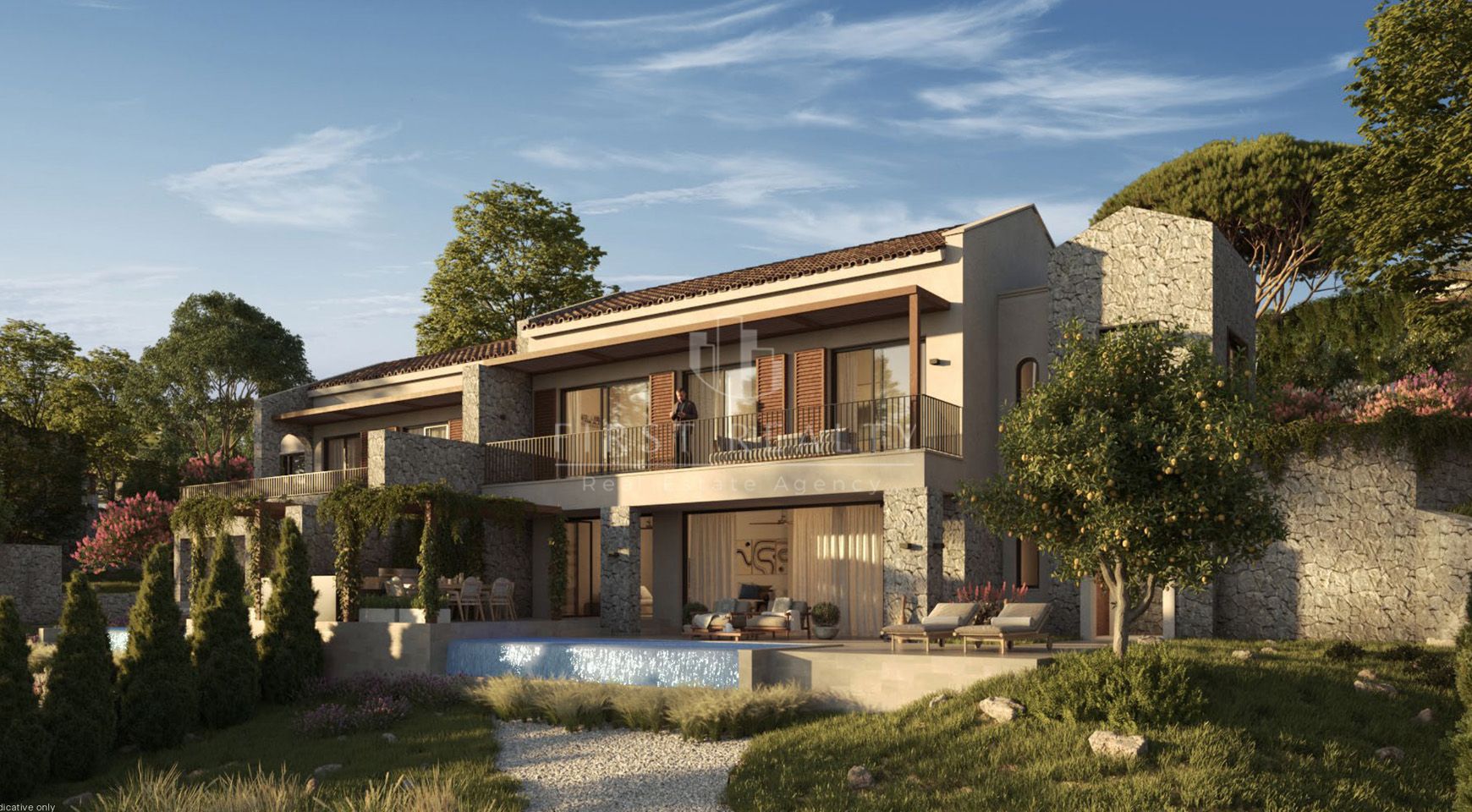 Elite townhouse with private pool Botanika Lustica Bay, down payment 10%