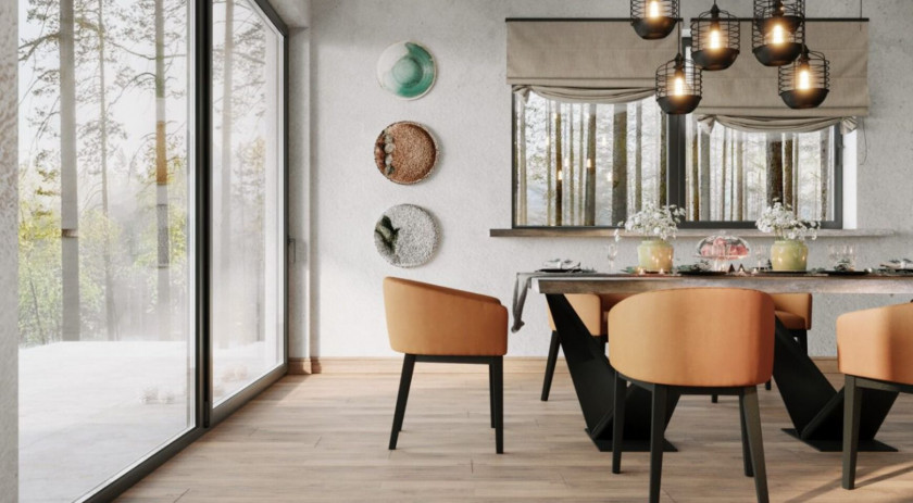 New modern villa with sea view, Tivat